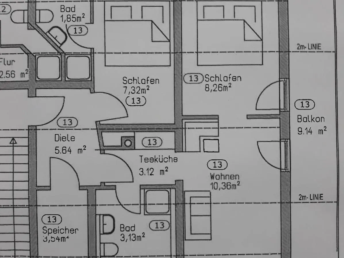 Apartment Inzellreif 德国